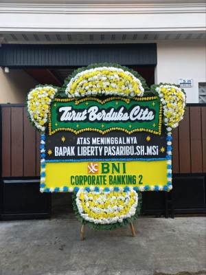 Papan Bunga Duka di Rancagong