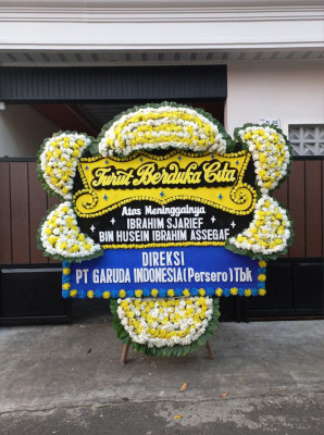 Papan Bunga Duka di Rancagong