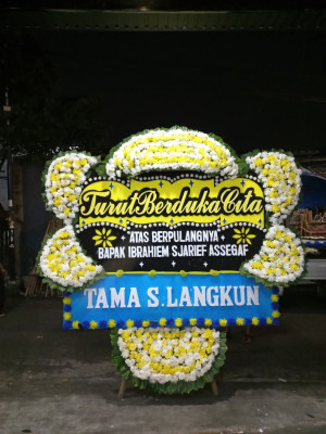 Papan Bunga Duka di Rancagong