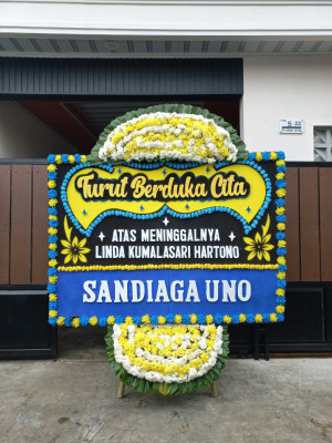 Papan Bunga Duka di Rancagong