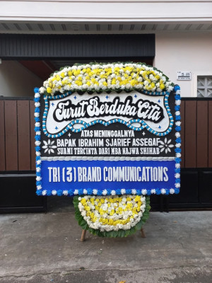 Papan Bunga Duka di Rancagong